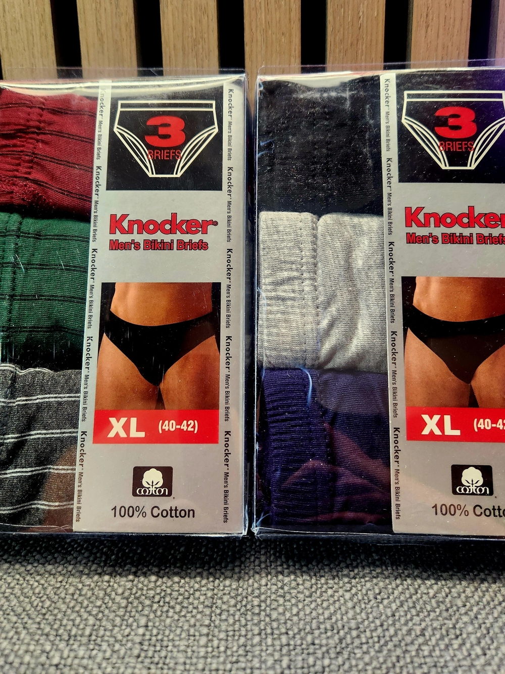 Men's Low-rise Bikini Briefs 6-Pack - XL - NWT